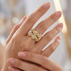 Opaline Stud Ring