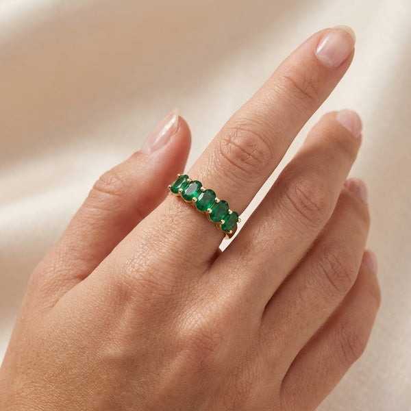 Opal Green Ring