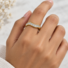 Studded Curve Ring