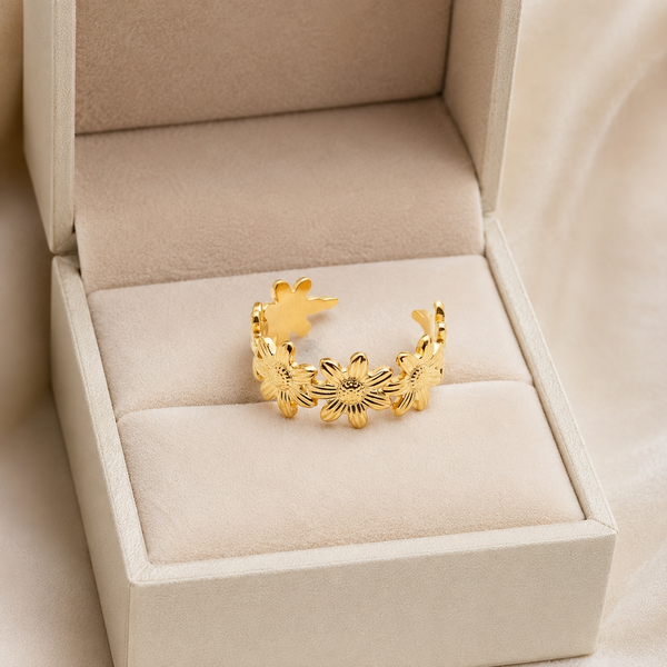 Flower Statement Ring