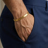 Classic Solid Gold Men’s Bracelet