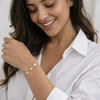 Drop Crystal Chain Bracelet