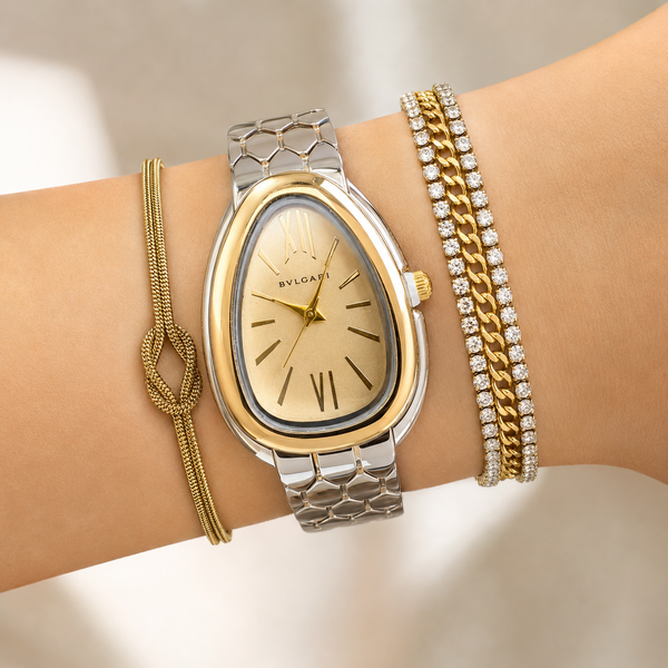 Stellara Dual Tone Watch Stack