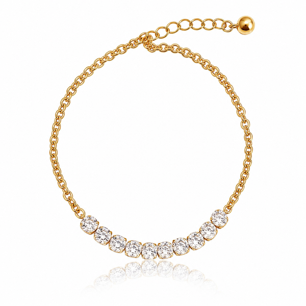 Sparkling Diamond Tennis Bracelet