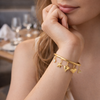 Multi Dangling Charm Bracelet