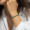 Emerald Nene Bracelet - Silver