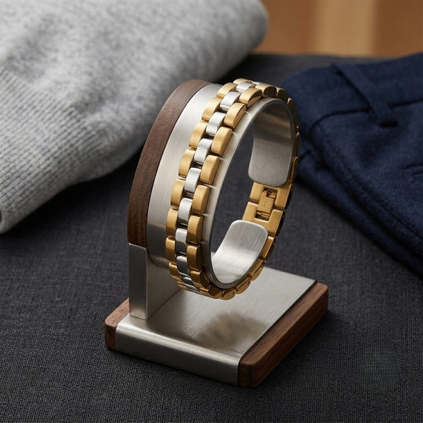 Knox Men's Watch Belt Bracelet