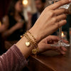 Double Layer Heart Chain Bracelet