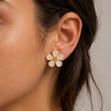 Glass Bloom Earring