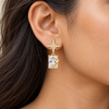 Star Studded Drop Earrings