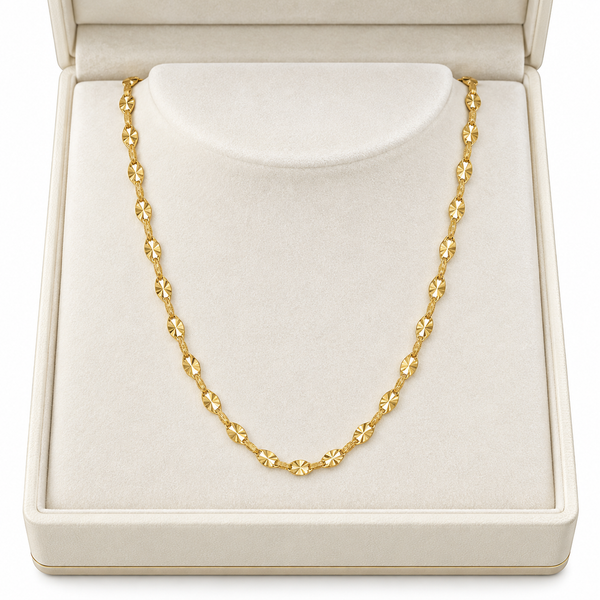 Sunburst Gold Chain