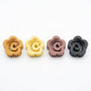 Hollow Rose Matte Hair Claws hair claw clip worn on model – styled for women