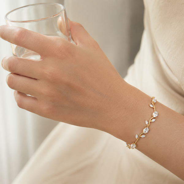 Crystal Tulip Bracelet