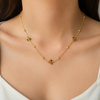 Dainty Delicate Tulip Necklace