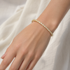 Stone Inline Studded Bracelet