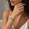Emerald Nene Bracelet - Silver