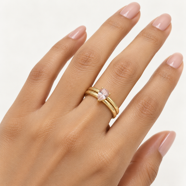 Lavi Pear Cut Ring