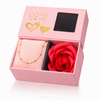 Dainty satellite neckchain with Rose box