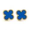 Blue Cleef Earrings