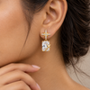 Star Studded Drop Earrings