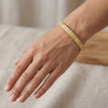 Gold embellished bracelet