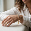 Baguette Pave Chain Bracelet
