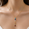 Crystal Plum Necklace