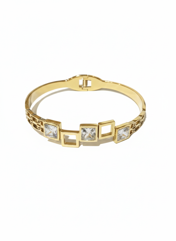 Cubic Stud Bangle