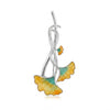 Kopida Ginkgo Leaf Twist Clip hair claw clip for women by Fix My Hairs