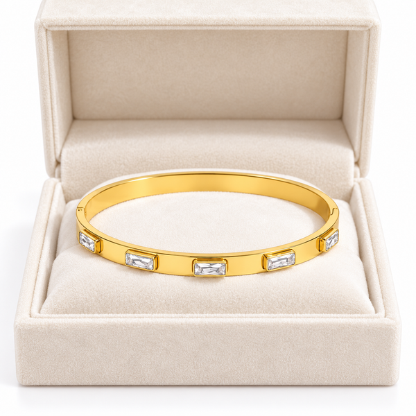 Rectangle Dazzling Cut Bracelet