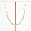 Moon Crystal Tulip Necklace