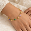 Multicolour Heart Bracelet