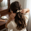 Pearl Studded Bow Hair Clip – Pearl hair bow for women by Fix My Hairs