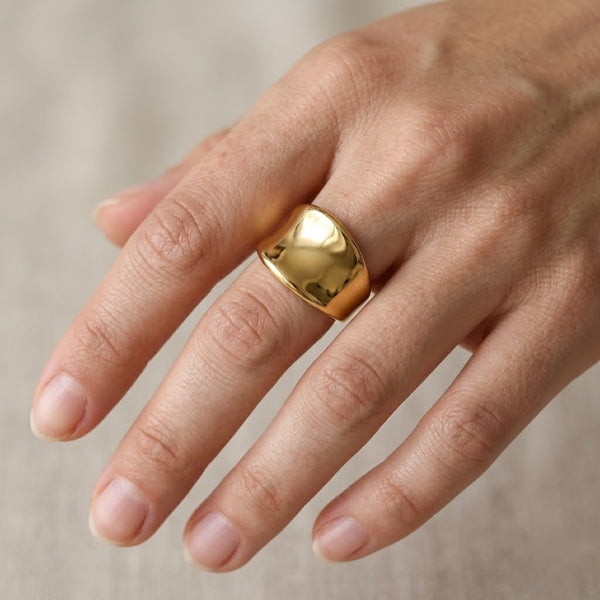 Chunky Wave Ring