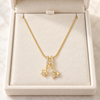 Studded Star Charm Necklace
