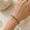 Marque Emerald Chain Bracelet