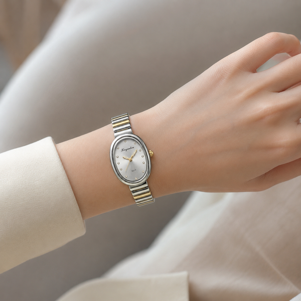 Moonvera Dual Tone Watch