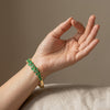 Scarlet EmeraldBracelet - 18k Gold Plated