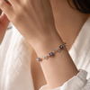 Blue Bloom Crystal Bracelet