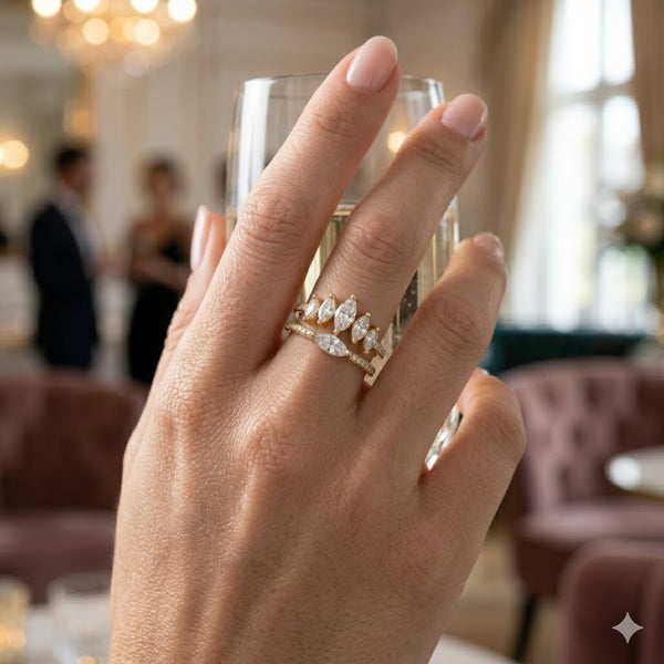 Marquee Cluster Ring