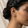 Studded Snake Ear Cuff