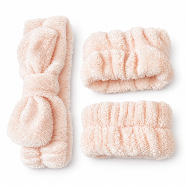 Pink Plush Skincare Set