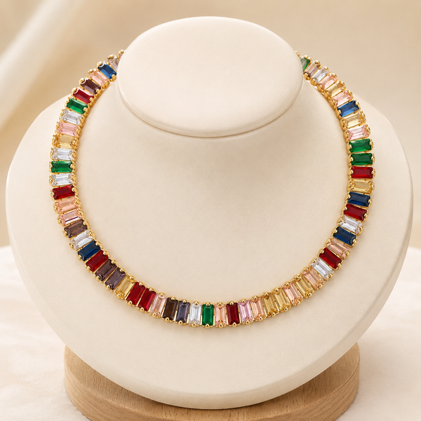 Luxe Crystal Baguette Bracelet