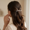 Intersection Pearl slide Hair Pin hair clip – alternate angle