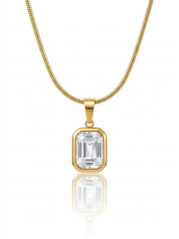 Crystal Cut Necklace