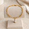 Alt studded Link Chain Bracelet