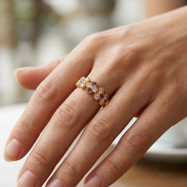 Lavi Hue Crystal Ring