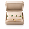 Emerald Multi Stone Bracelet