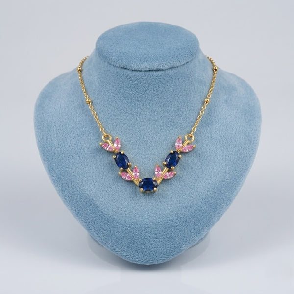 Blustone Blush Tulip Necklace
