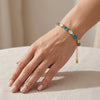 Blustone Alt Drop Crystal Bracelet